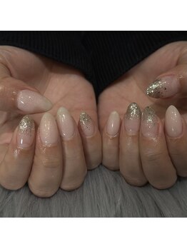 アース 新瑞橋店(HAIR & MAKE EARTH)/ワンカラー×ラメグラ