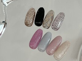 グリッターワンカラー