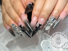 ネイルズガッシュトウキョウ 横浜西口店(NAILsGUSH TOKYO)/クロムパーツ/十字架