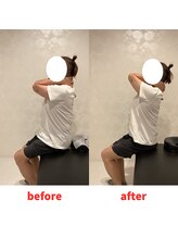 ナオル整体 福岡香椎院(NAORU整体)/40代男性施術事例【胸椎柔軟性】