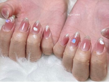 エンジェルガーデンネイル 池袋店(Angelgarden nail)/チークキラキラ