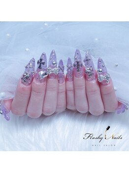 フラッシーネイルズ(Flashy Nails)/fuko担当長さ出しパーツ付け放題