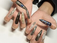 アールネイル(R-nail)の雰囲気（フォルムの綺麗なロングネイル。）