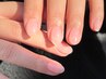 【HAND】色は付けずに自爪を保護したい方向け！クリアネイル¥6,000→¥5,500