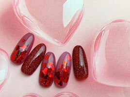 ハートをたっぷり埋め込んで