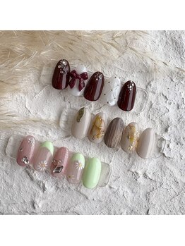 エムズネイル 本店/5月 Cサンプル ¥9600