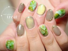 トリート(treat)/天然石/誕生石/ペリドット/8月