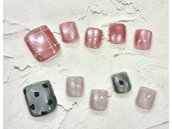 ネイルサロン きらら 藤沢本店/秋冬フットアート