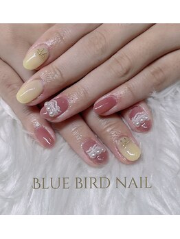 ブルーバードネイル(Blue bird nail)/レースネイル
