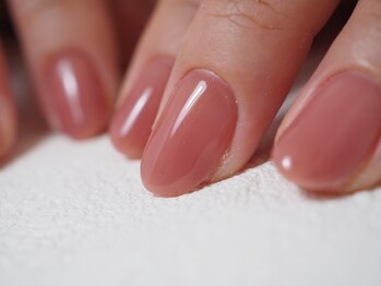 究極のうる艶ワンカラーネイル