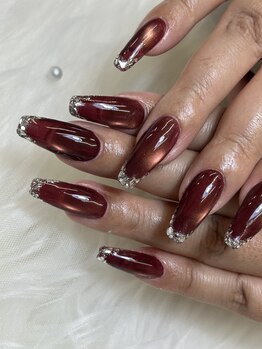 ネイルサロン　ユメチカ/マグネットを2色も選べるコース