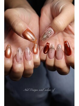 エフネイル(ef nail)の写真/【パラジェルあり★プロデュースデザイン9950円～】繊細なアートもお任せください！あなたの理想の指先へ♪