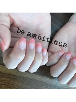 ネイルサロンアンドスクール ビーアンビシャス(be ambitious)/カラーグラデーション☆