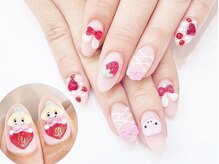 ネイルコレクション ピンク(Nail Collection Pink)/ジェル放題＋キャラ♪くるすけ