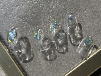 つめノさき/ホロミラーネイル