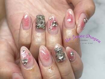 アン ジョーヌドラゴ/【自爪ネイル】チークネイル