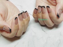 フランセス(Frances)/黒フレンチ&ストーン