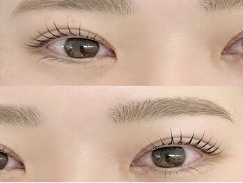 アイラッシェル(eye Rushell)の写真/《パリジェンヌ/まつげパーマ/眉スタイリング》など幅広いメニューをご用意♪ナチュラル可愛いお目元に☆彡