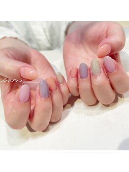 カラフル　くすみ　ワンカラー