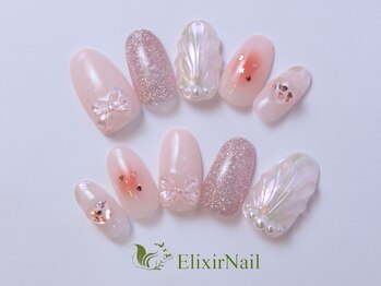 エリクサーネイル 西武新宿(Elixir Nail)/定額c やり放題/クーポン使用