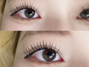 アイラッシュサロン キウ(KIU)の写真/高持続！【初回オフ無料★バインドロック6000円～】どこから見ても美しく見えるような美しい仕上がりに♪