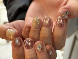 クリスマスネイル