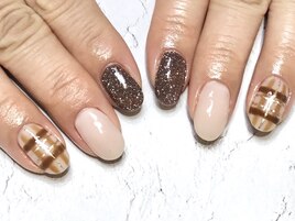 定額デザイン　ネイビー