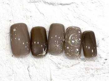 ネイルメゾン 池袋店(NAIL MAISON)/キラキラムーン¥10550