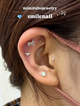 スマイルネイル(SMILE NAIL)/耳つぼジュエリー