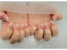 ラテネイル(latte.nail)/ベイビーブーマーネイル