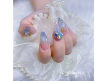 アキナネイル(AKINA NAIL)の雰囲気（《持ち込み/長さだし/マグネット/フレンチ/ワンホンワンカラー》）