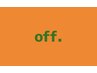 ＜OPEN価格/メンズ＞眉毛ワックス＋もみあげface lineワックス￥9,000→￥6,000