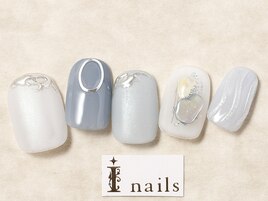 アイスブルーネイル¥7800