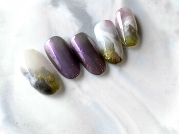 アロナ ネイルサロン アンド スクール(alona)/人気のシアー&マグネット♪