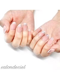 ダブルフレンチネイル