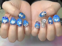 リバティ(liberty)/ツイステネイルキャラネイル