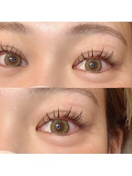 ティグル アミュプラザくまもと店(Tigre)/Flat lash brown 140本