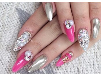 エムアイネイル(MI nail)/スカルプアートつけ放題¥12300