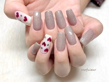 モフルール(Mofuleur)/ハート柄