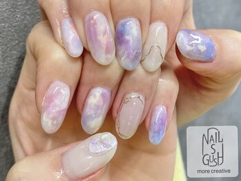 ネイルズガッシュ 蒲田東口店(NAILsGUSH)/ニュアンス/キラキラ/韓国