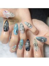 トータルビューティーローズ(Rose)/スカルプエスパ風ネイル