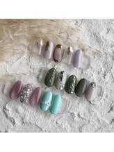 エムズネイル 本店/5月　Cサンプル　￥9600