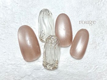 ルージュ(rouge)/マグネット×クリア