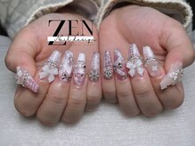 ゼン ネイル デザイン 池袋(ZEN NAIL DESIGN)/ * 長 さだしやり放題×つけ放題