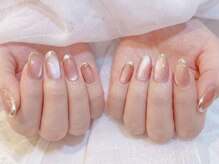 デコール 心斎橋(DECOR)/マグネットミラーフレンチネイル