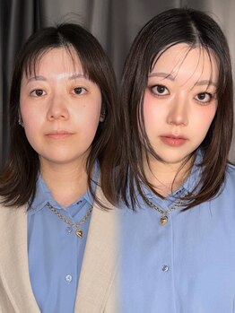 イチドリラ(1° Lila)/Lv.1 ナチュラル垢抜けメイク