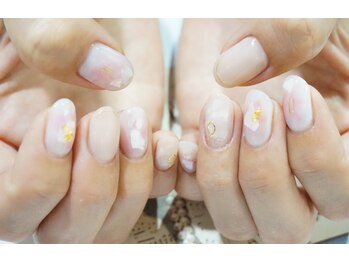 ネイル シスター(nail sister)/ワイヤーとシェルのチークネイル