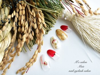 エムシス(Msis)/お正月ネイル☆成人式ネイル
