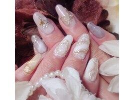 マグネットネイル雪の結晶art等