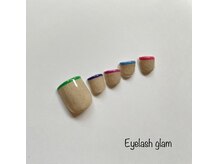アイラッシュグラム(Eyelash glam)/フットネイルデザイン